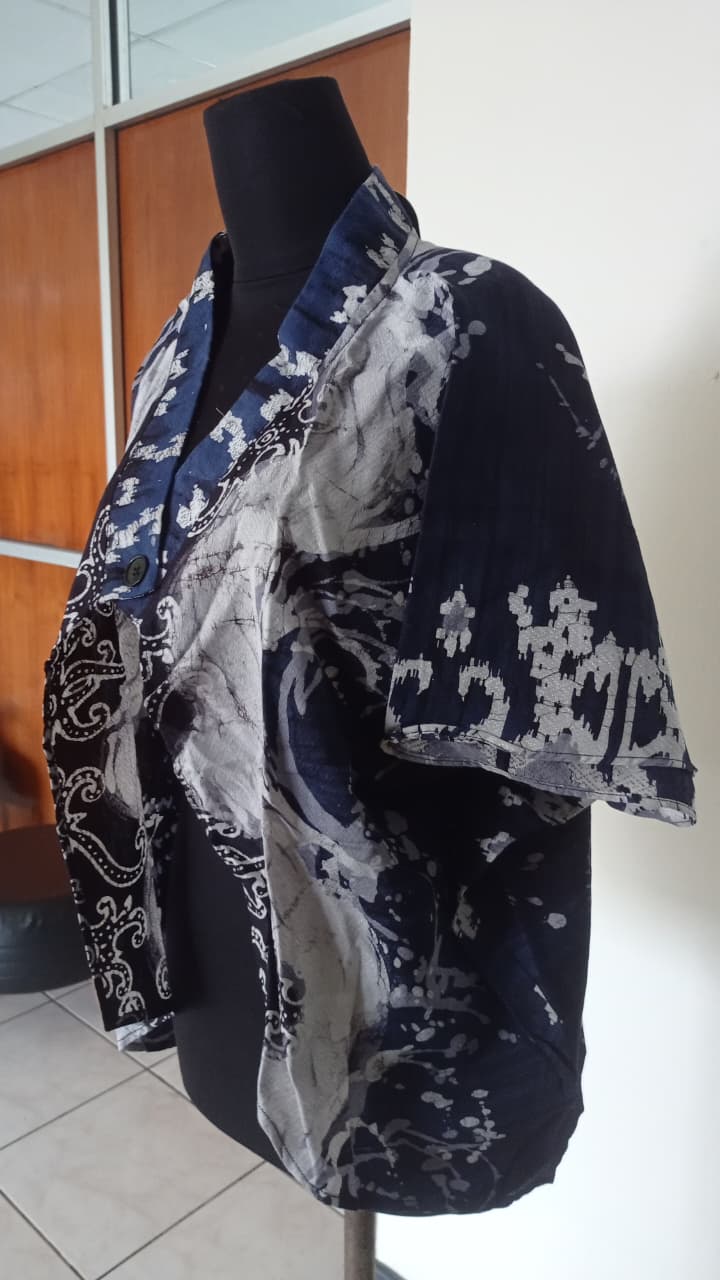 CAPE BATIK CAP ABSTRAK DOBY L/XL (2)
