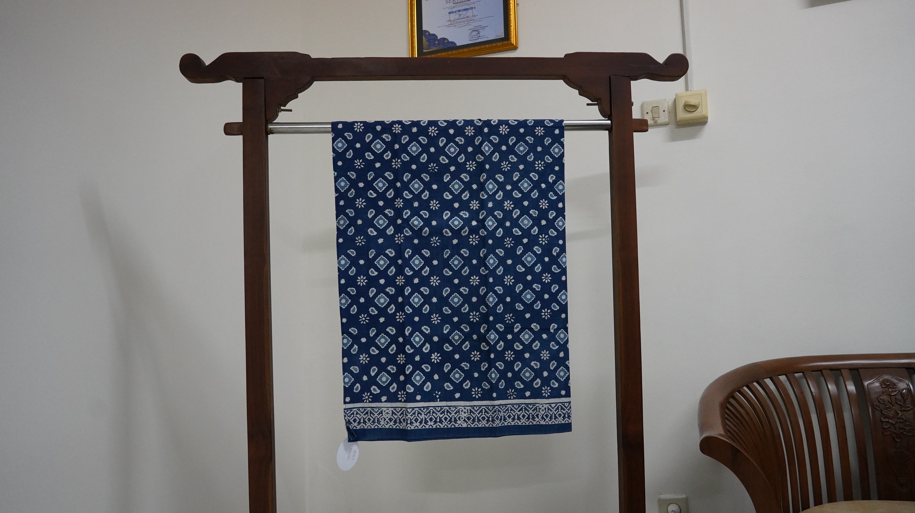 Batik pewarna alam indigo biru  No 2