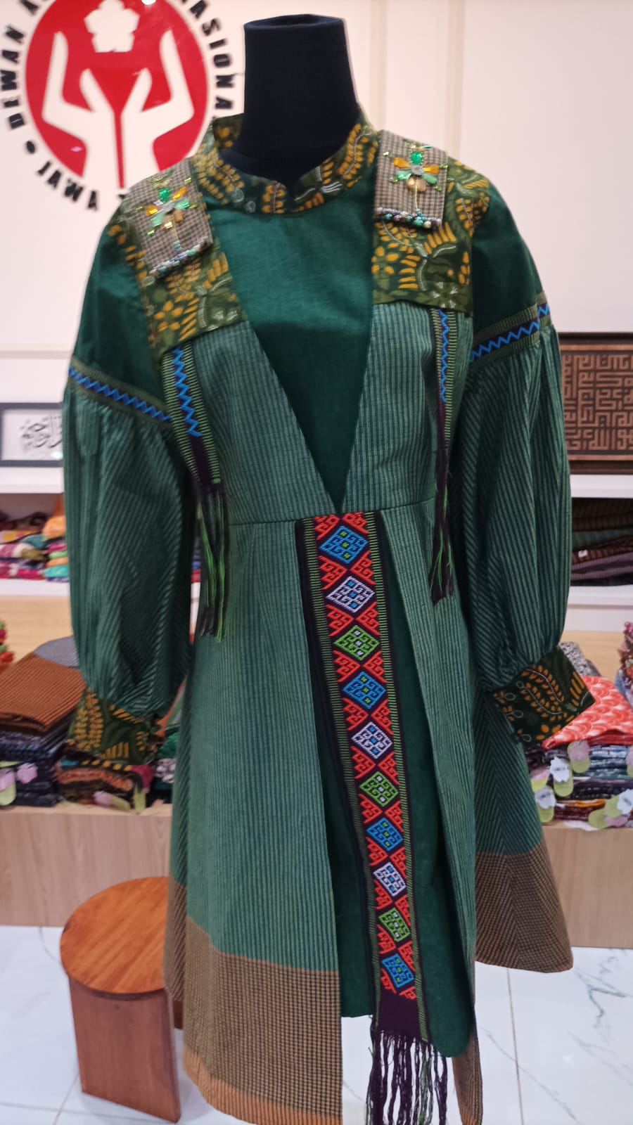 A6 TUNIK PANJANG KOMBINASI