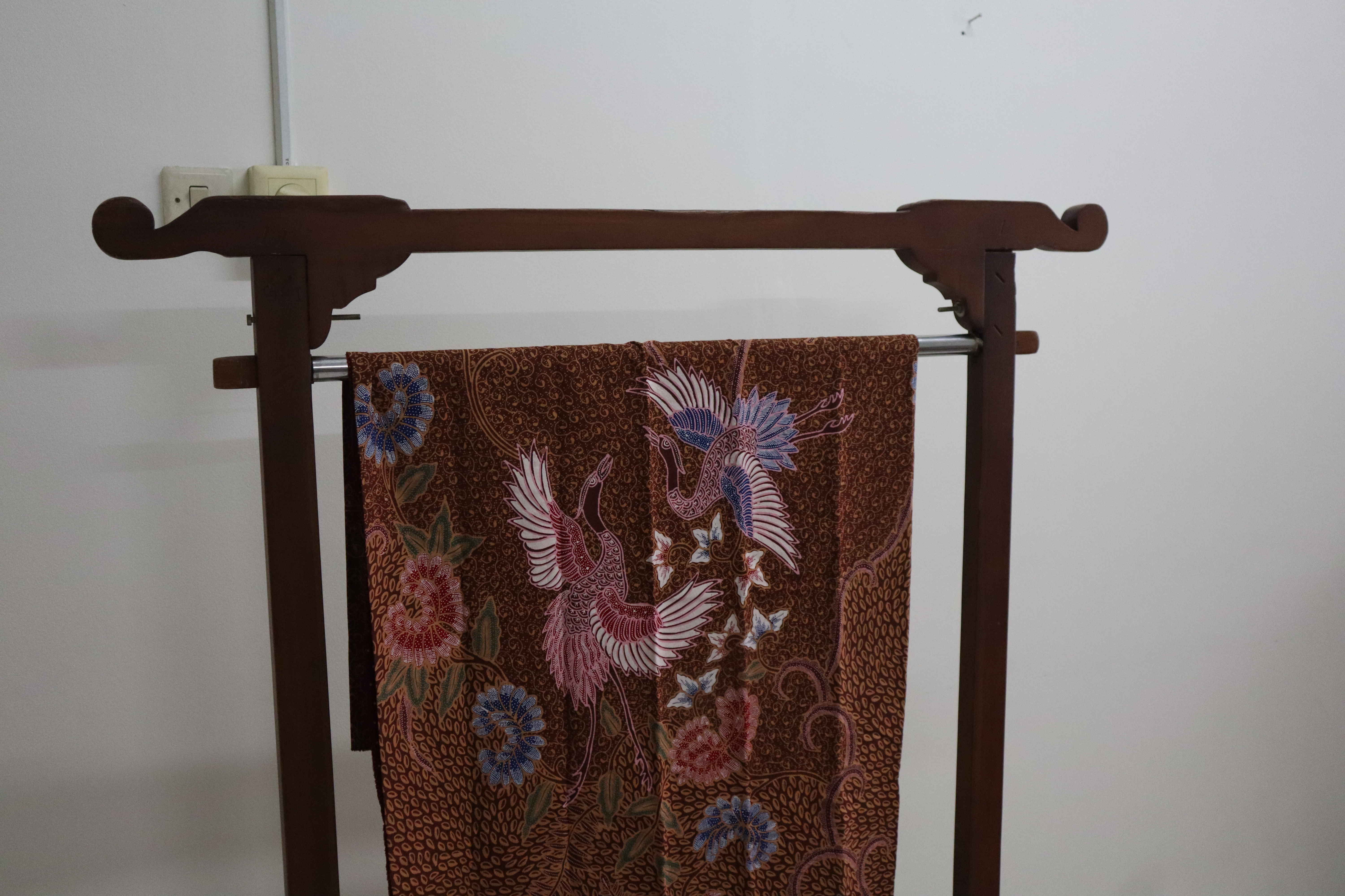 Kain Batik Tulis Blekok Soga